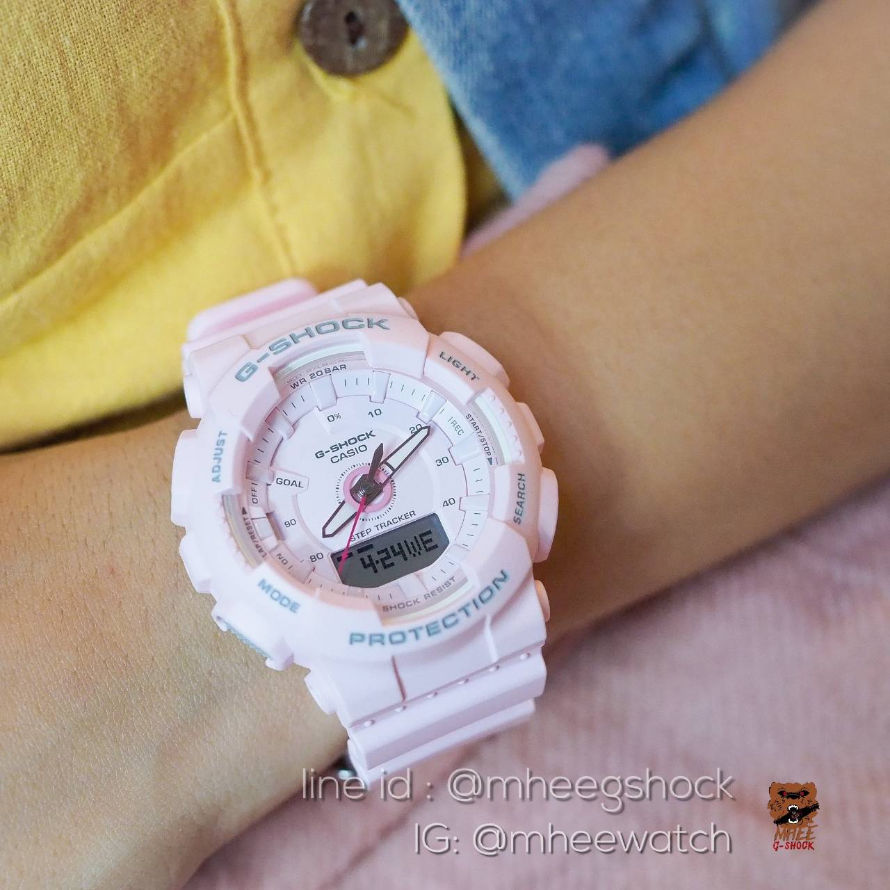 นาฬิกา G-Shock Mini Pastel รุ่น GMA-S130 ของแท้ ประกันศูนย์ CMG