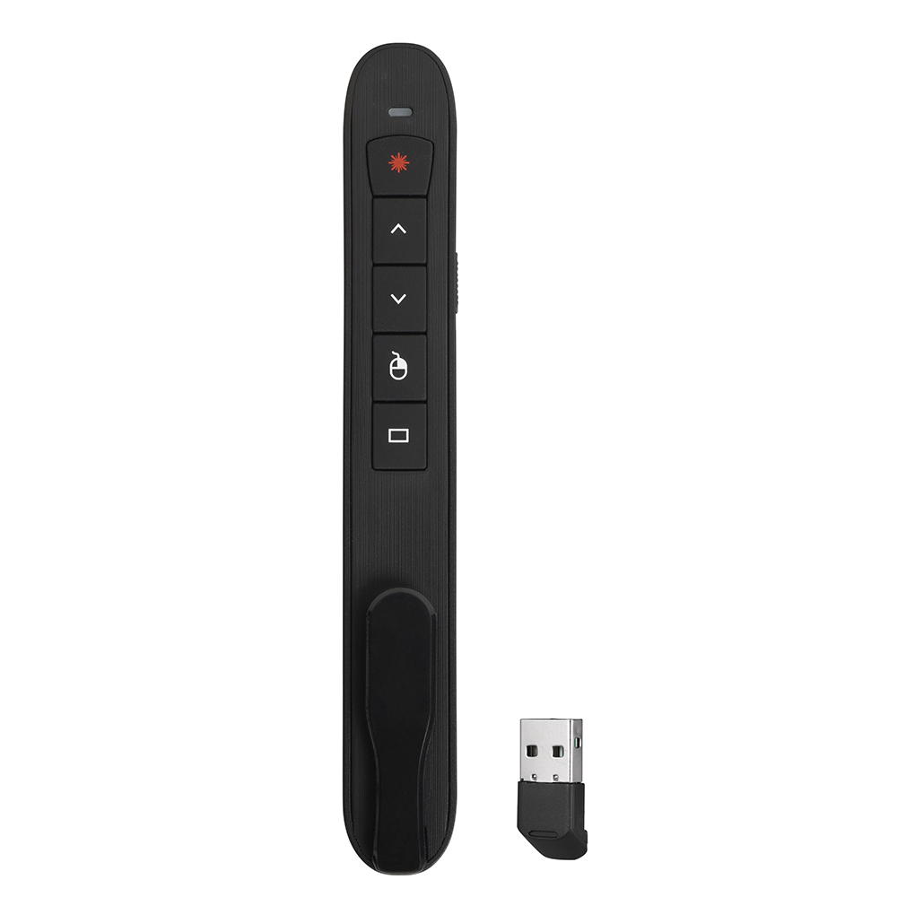 TK701 2.4 GHz ไร้สายเลเซอร์พอยเตอร์ ใช้รีโมทคอนโทรลสำหรับ Presentation