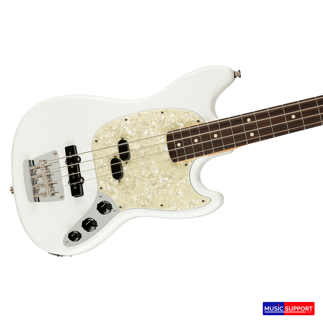 เบสไฟฟ้า Fender American Performer Mustang® Bass Arctic White