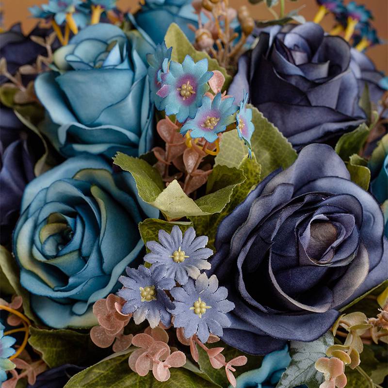 CT071E017 DECHOME แจกันดอกไม้ปลอม แจกันตกแต่งบ้าน แจกัน ดอกไม้ปลอมเหมือนจริง ดอกไม้ประดิษฐ์พร้อมแจกัน แจกันแต่งบ้าน