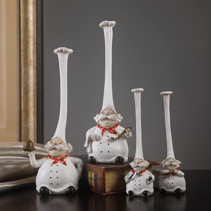 C1013B031 FAMITOSS ของแต่งร้านอาหาร ของแต่งร้านค้า กุ๊ก เชฟ พ่อครัว ของแต่งร้าน ตกแต่งร้านอาหาร restaurant decorate