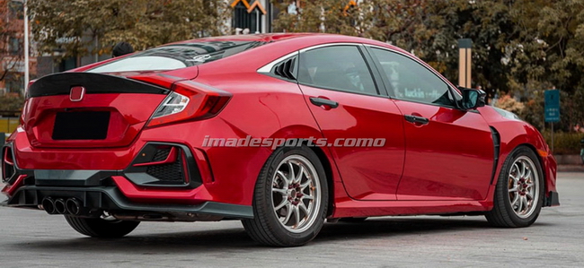 ชุดแต่ง Civic FC Type R MN (งาน import สำหรับ FC และ RS รุ่น Sedan 4D)