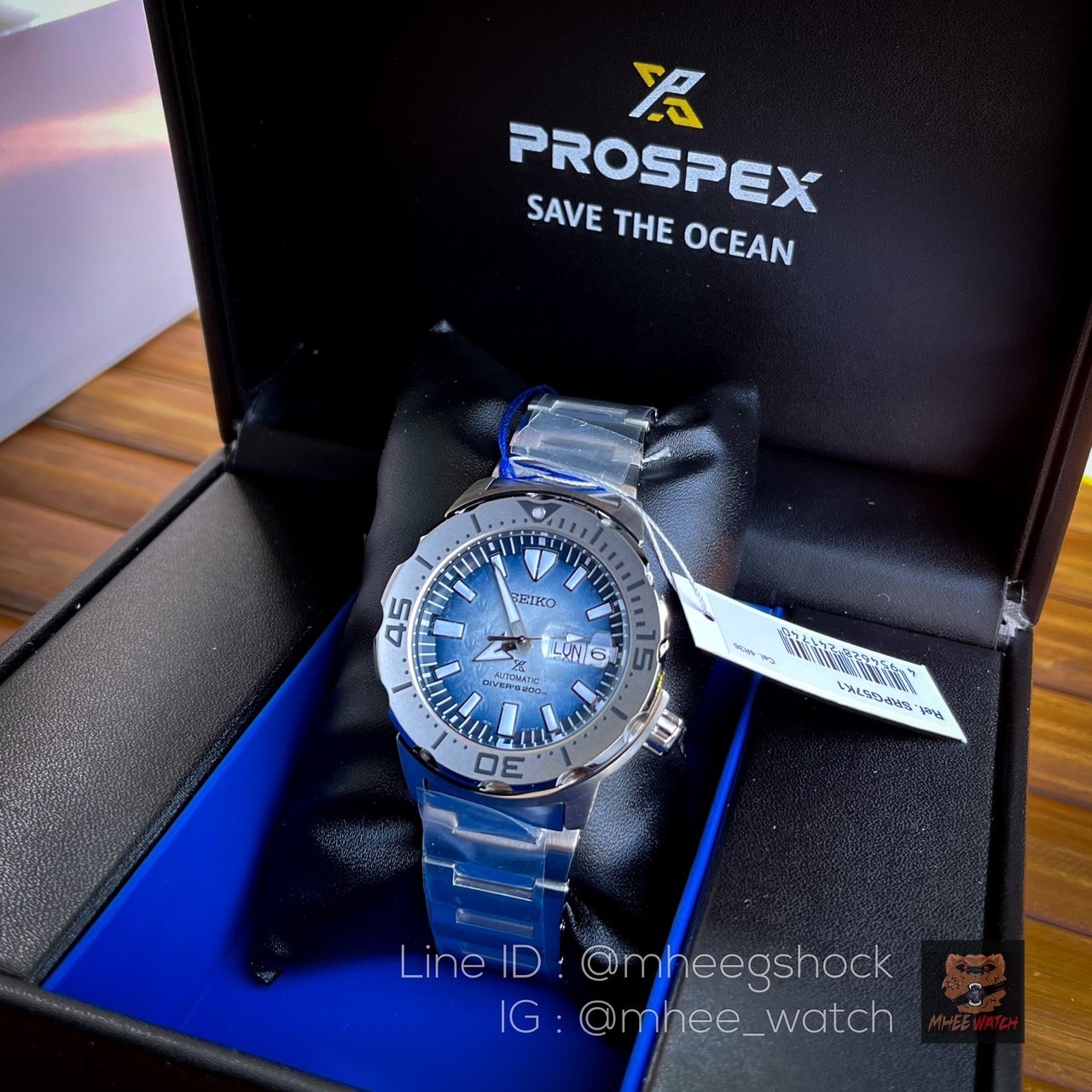 Seiko Prospex Monster Save The Ocean 7 เพนกวิ้น อนาคตไกล Special Edition รุ่น SRPG57K