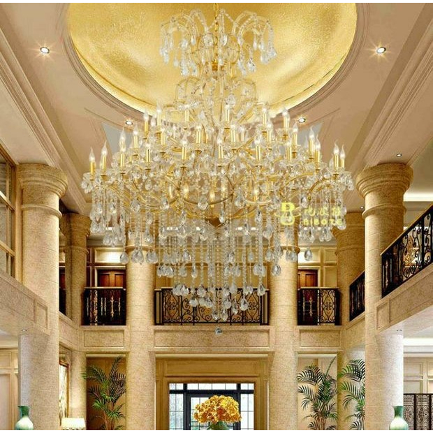 CT161A089 SOTMIA โคมไฟระย้า โคมไฟสไตล์ยุโรป โคมไฟคริสตัล โคมไฟเพดาน Luxury light Chandelier โคมไฟโถงบรรได