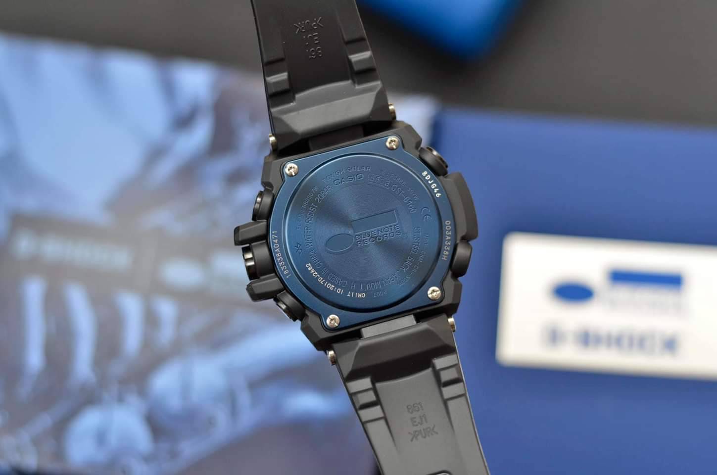 G-Shock G-Steel Bluenote ของแท้ ประกันศูนย์ CMG รุ่น GST-B100BNR-1A