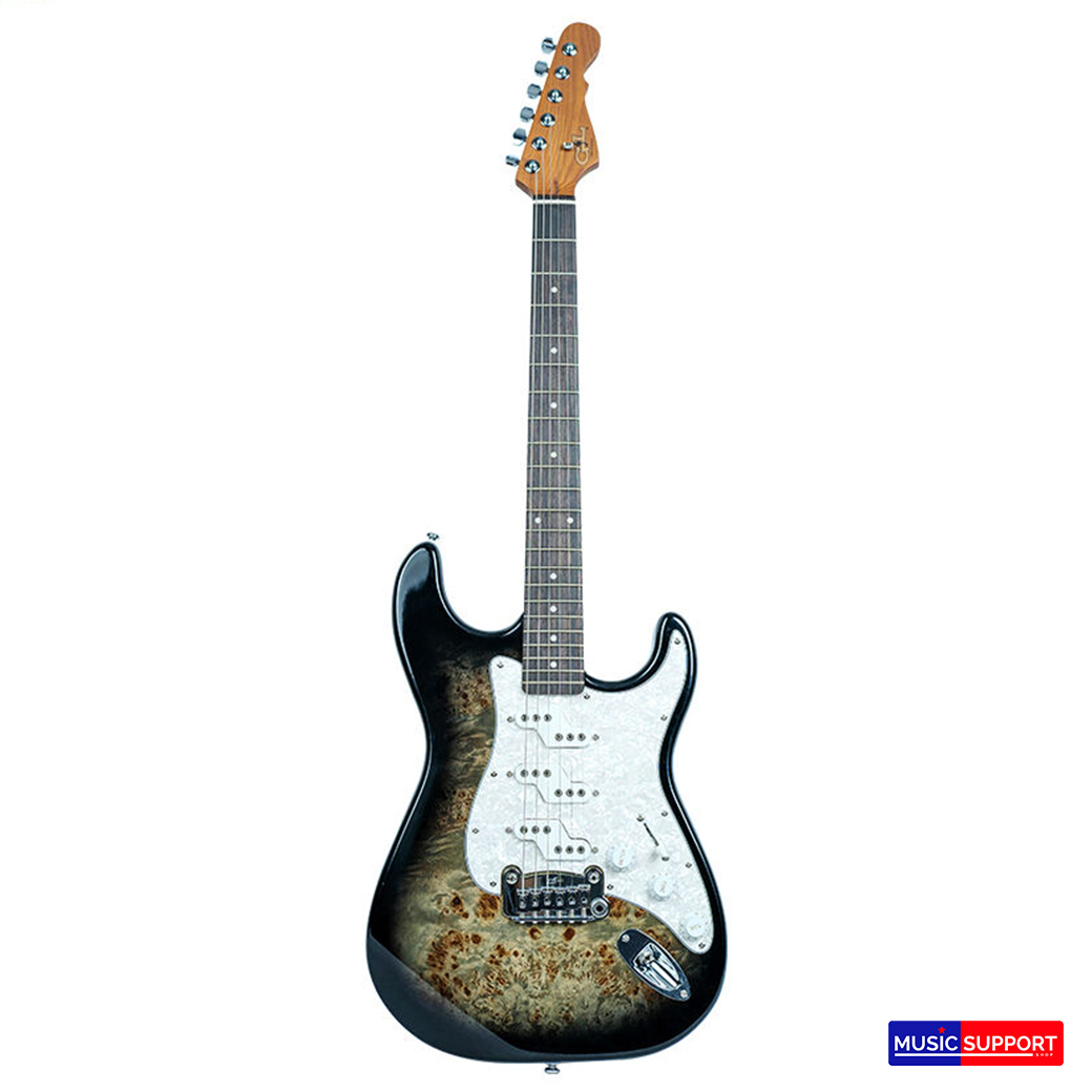 กีตาร์ไฟฟ้า G&L TRIB-COMMANCHE LIMITED 2021/CHARCOAL BLACK BURST-RW/BAG
