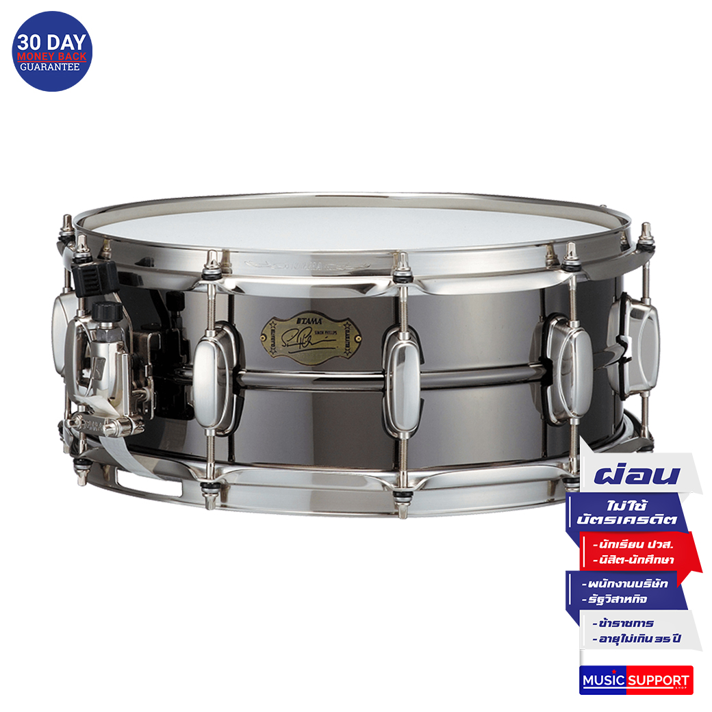 กลองสแนร์เหล็ก TAMA 14" x 5.5" นิ้ว ( Simon Phillips ) SP1455H "The Gladiator"