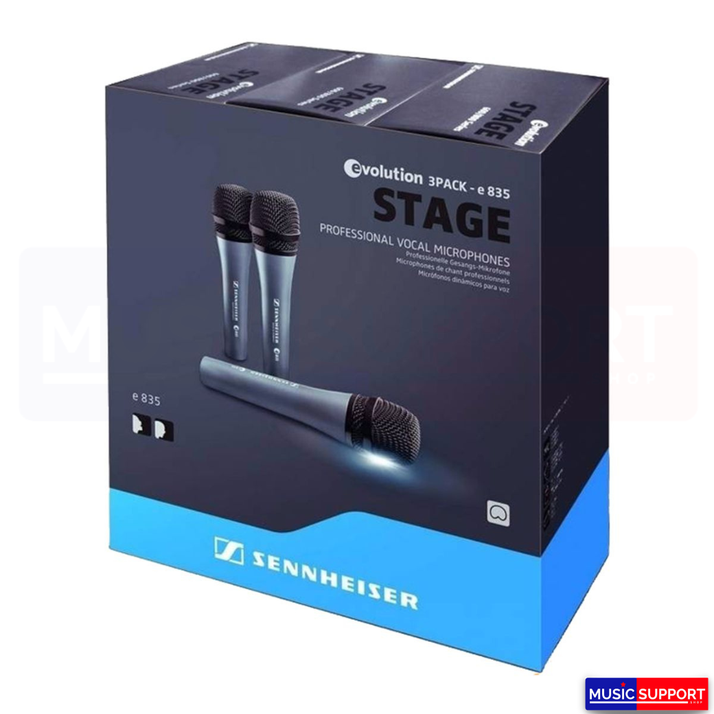 ไมโครโฟน Sennheiser 3-PACK E835 Triple Pack