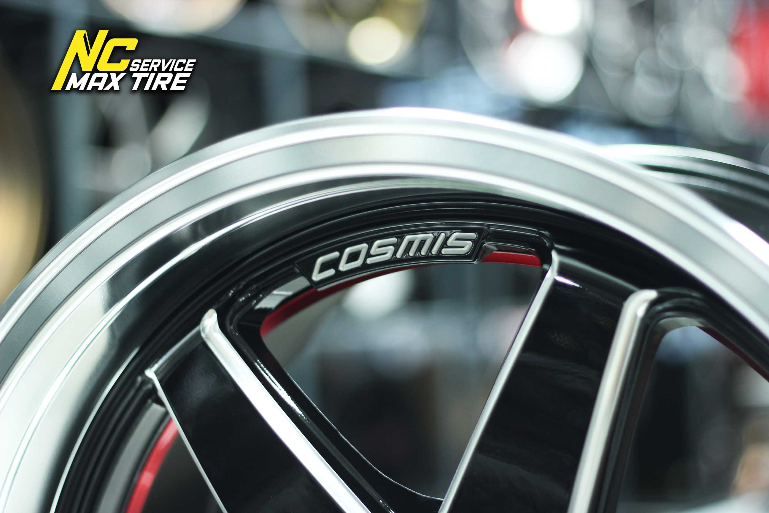 ล้อแม็กขอบ18 (ราคาต่อวง) / กระบะ และ SUV PPV / COSMIS TYPE-R REVOLUTION / ดำขอบเงา / 18x9.5 6H139.7 ET25