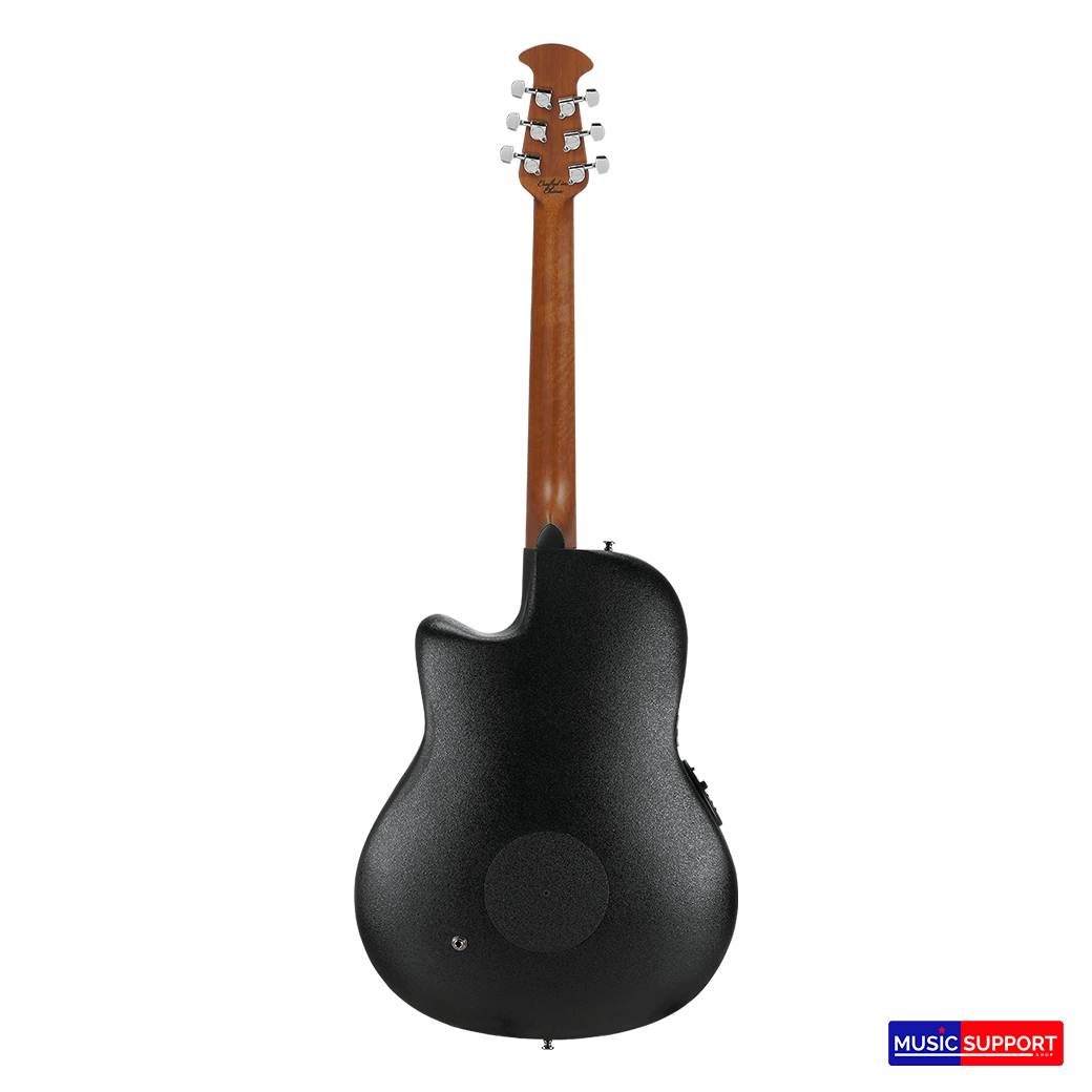 Ovation Guitars Celebrity Elite Exotic CE44P-8TQ Caribbean Blue กีตาร์โปร่งหลังเต่าไฟฟ้า