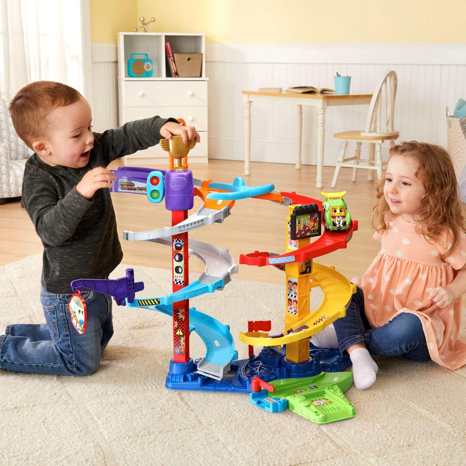 VTech Go! Go! Smart Wheels Ultimate Corkscrew Tower รางรถแข่ง