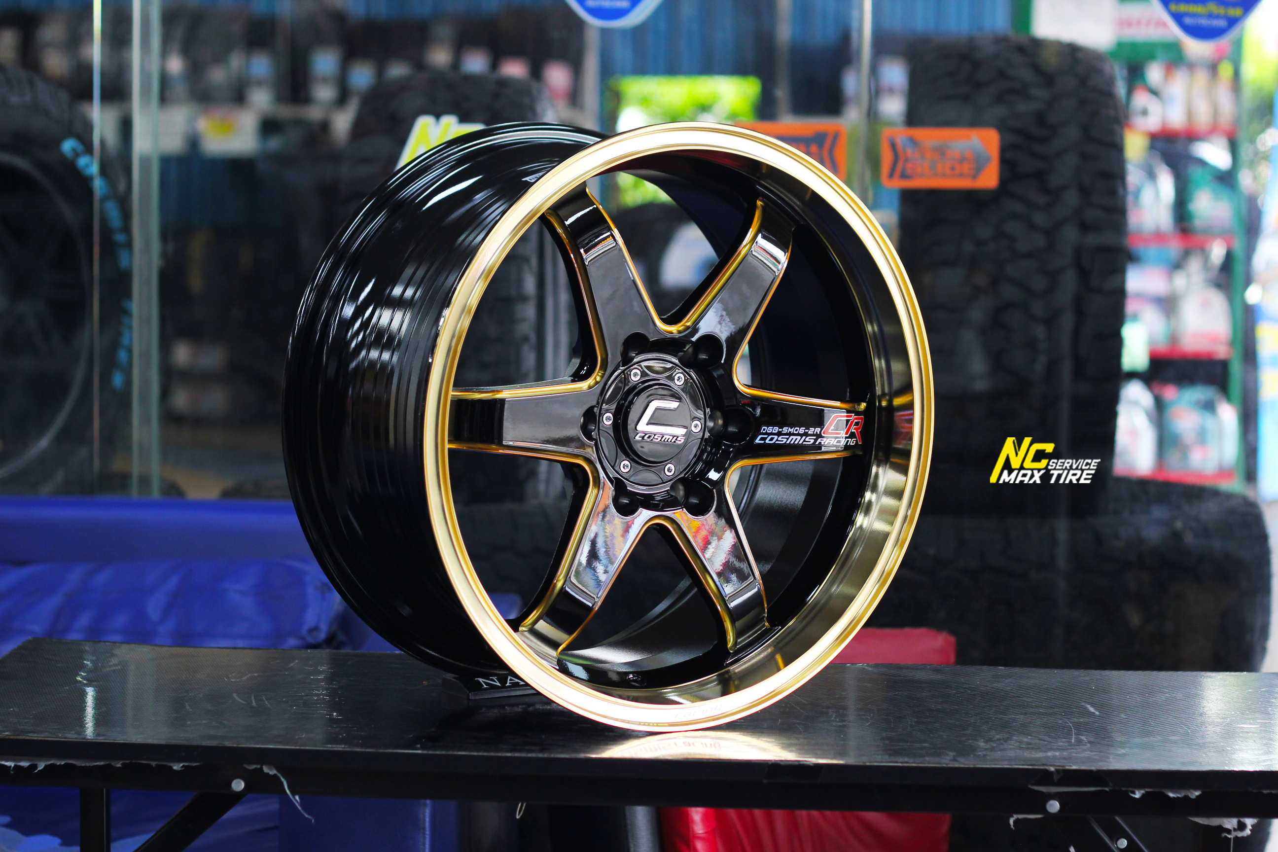 ล้อแม็กขอบ18 / Cosmis / DGB-SM06-2R / 18x9.0 6H139.7 ET35 / Extend tech / SUV / PPV