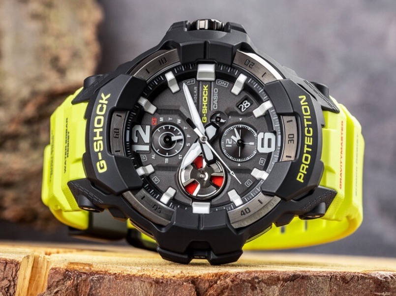 G-Shock Gravity Master นักบิน Triple G Resist Bluetooth GR-B300RY-1A9 ของแท้ ประกันศูนย์