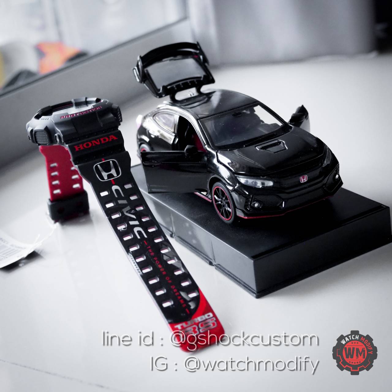 G-Shock Custom รุ่น GA-110HR Honda Civic