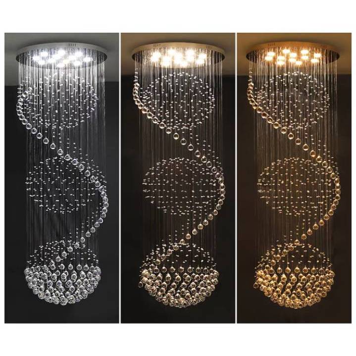 CT195A153 SOTMIA โคมระย้า โคมไฟพวงองุ่น ไฟติดโถงบรรได