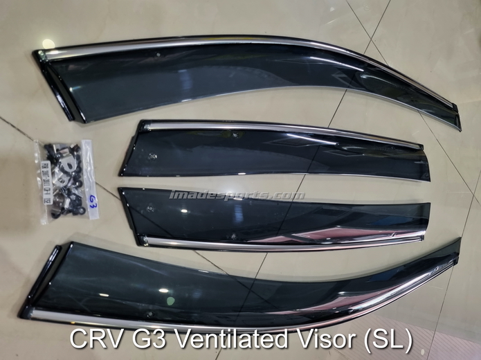 กันสาด CRV Modulo Style 2007-2012