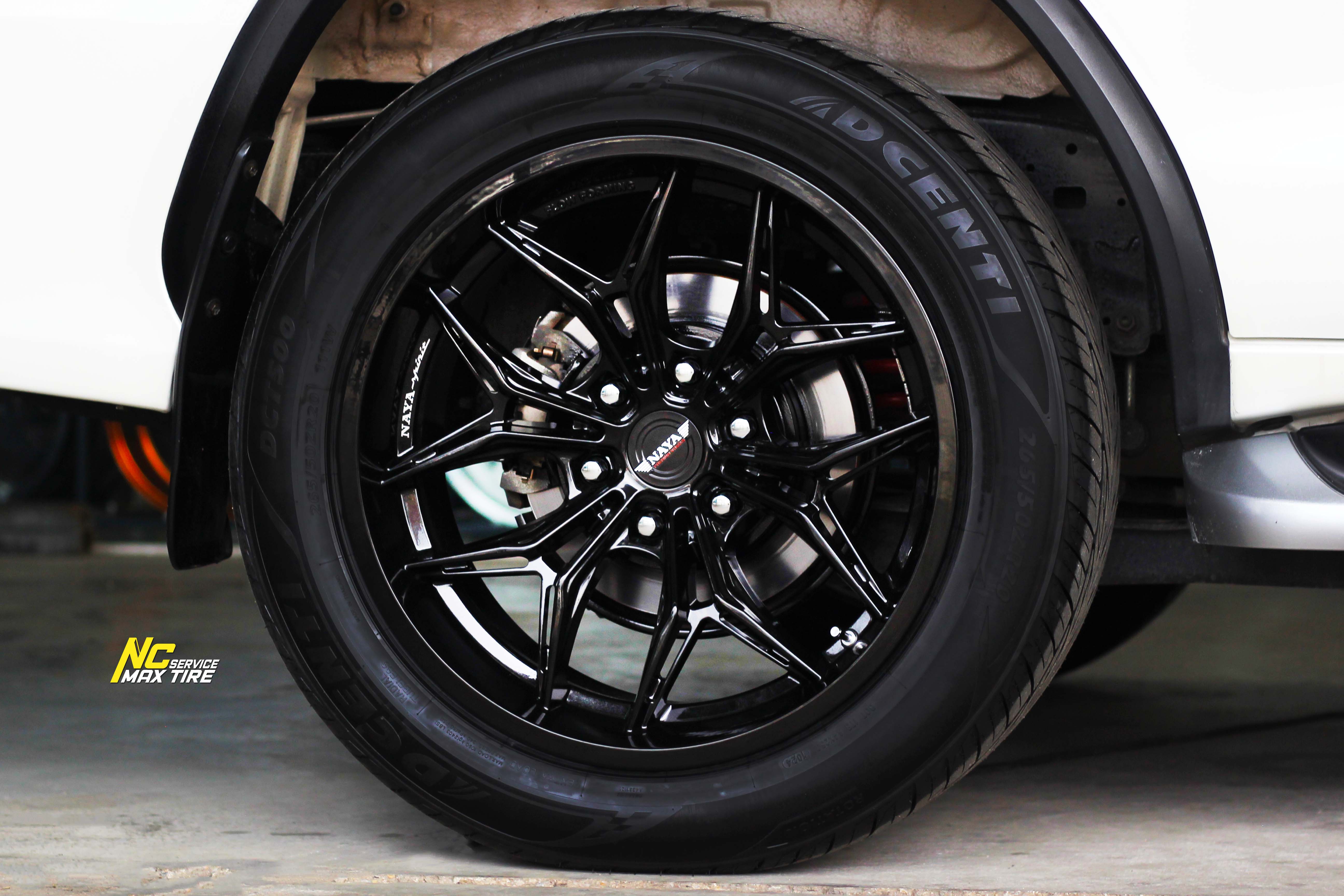 NCรีวิว.EP685 TOYOTA FORTUNER TRD NAYA Wheels : ALPHA-T63 20x9.5 6H139.7 ET0 ล้อแม็กสีดำเงาทั้งวง NCล้อแม็ก