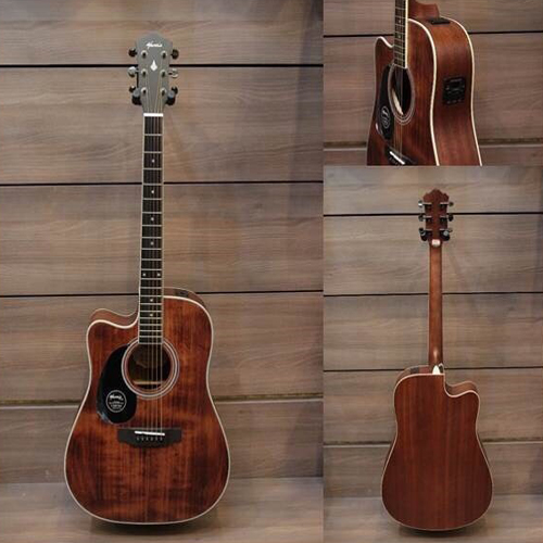กีตาร์โปร่งไฟฟ้ามือซ้าย Mantic AG10SCEL