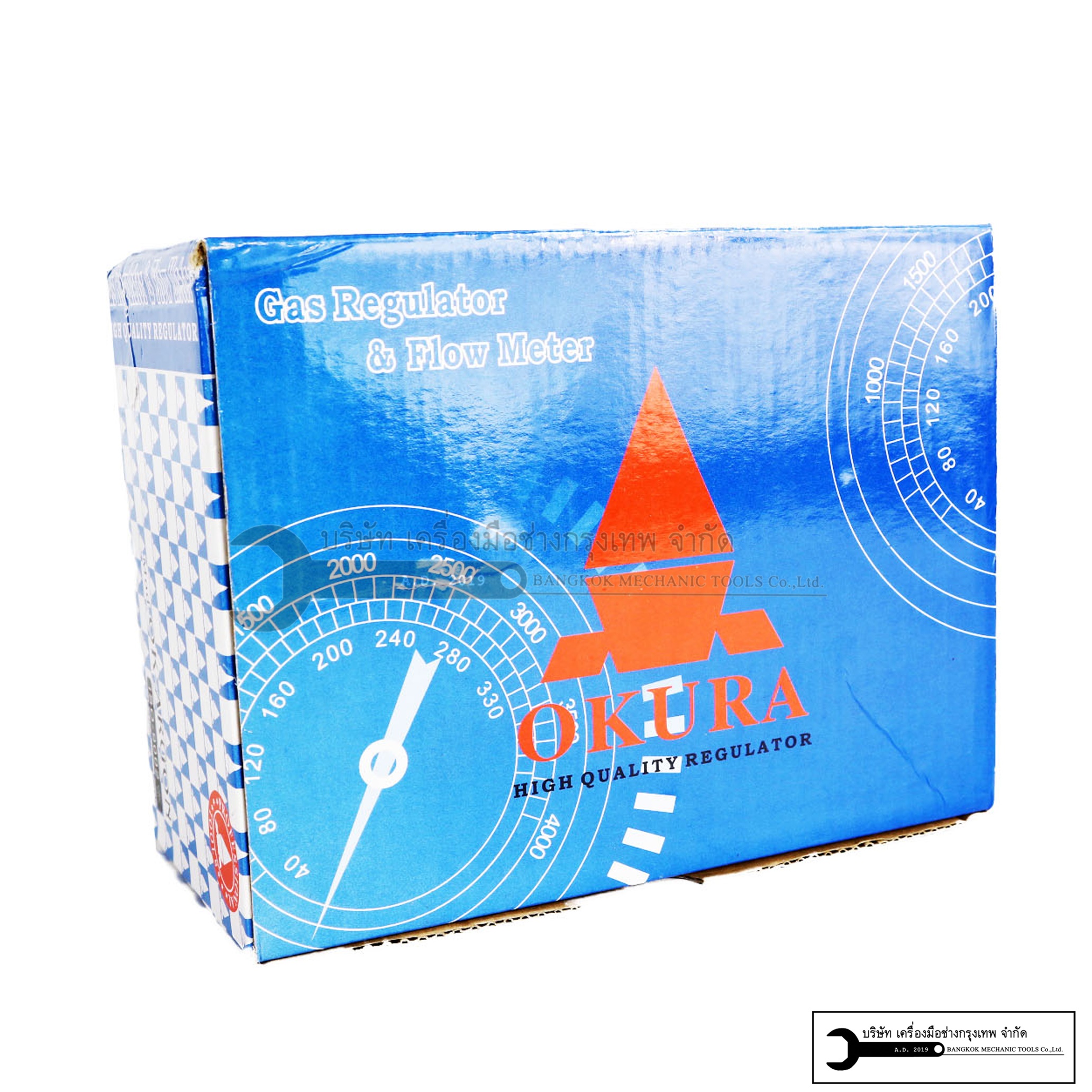 OKURA เกจ์อาร์กอน เกจวัดแรงดัน เกย์อากอน เกอากอน