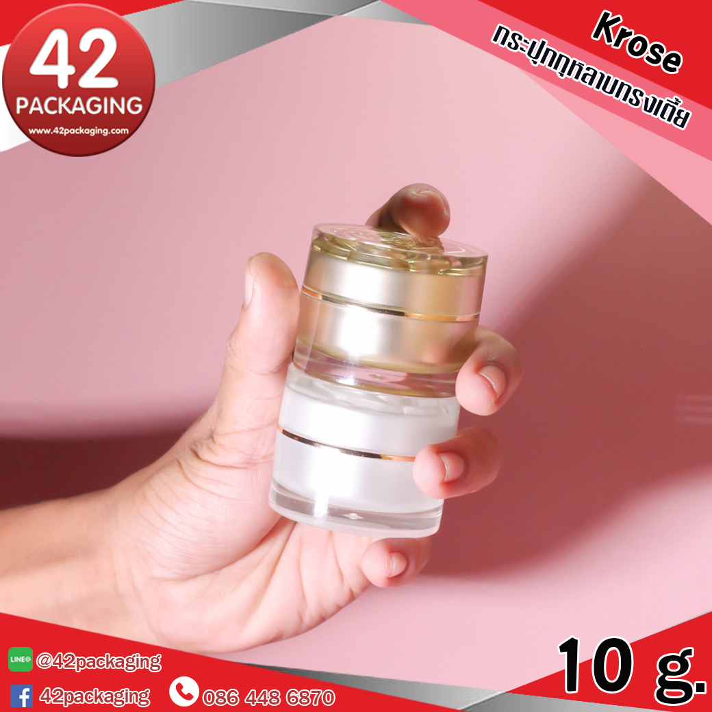 กระปุกกุหลาบ Krose-10g.