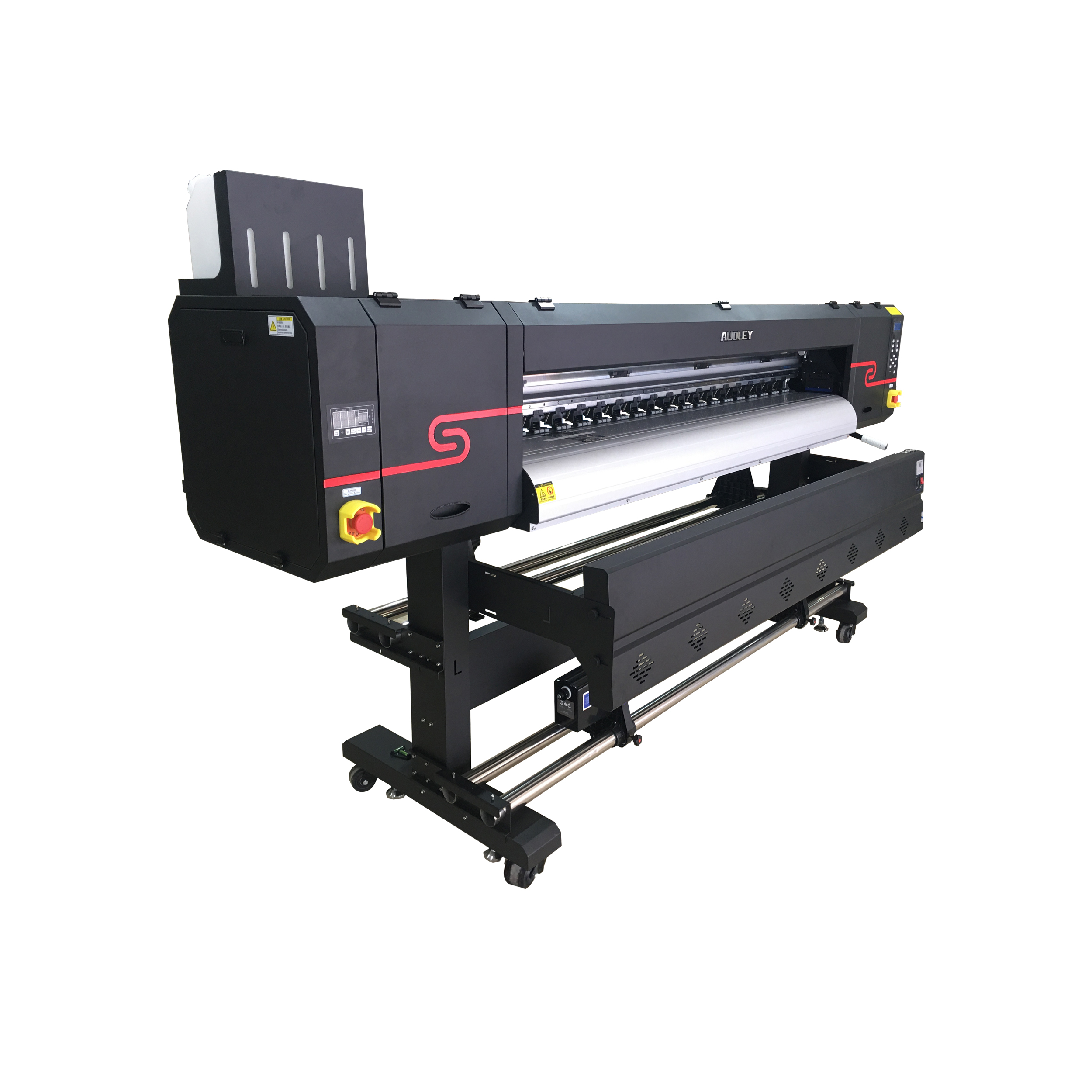 Audley F3 4720 i3200 เครื่องพิมพ์หมึกซับลิเมชั่น Sublimation printer 3หัว 4สี เครื่องพิมพ์อิงค์เจ็ท พิมพ์เสื้อผ้า