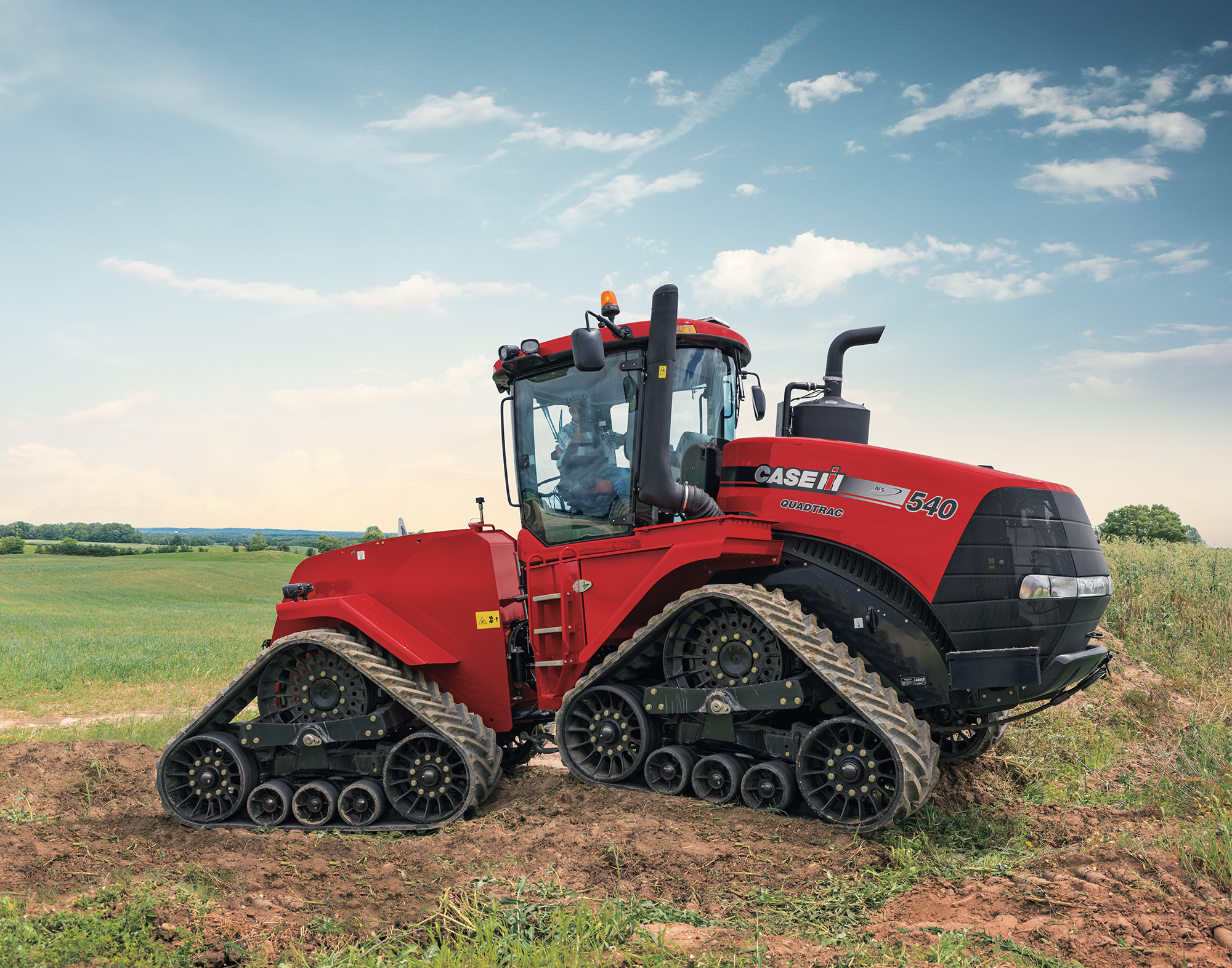 10.The Case IH Steiger Quadtrac 540 CVX