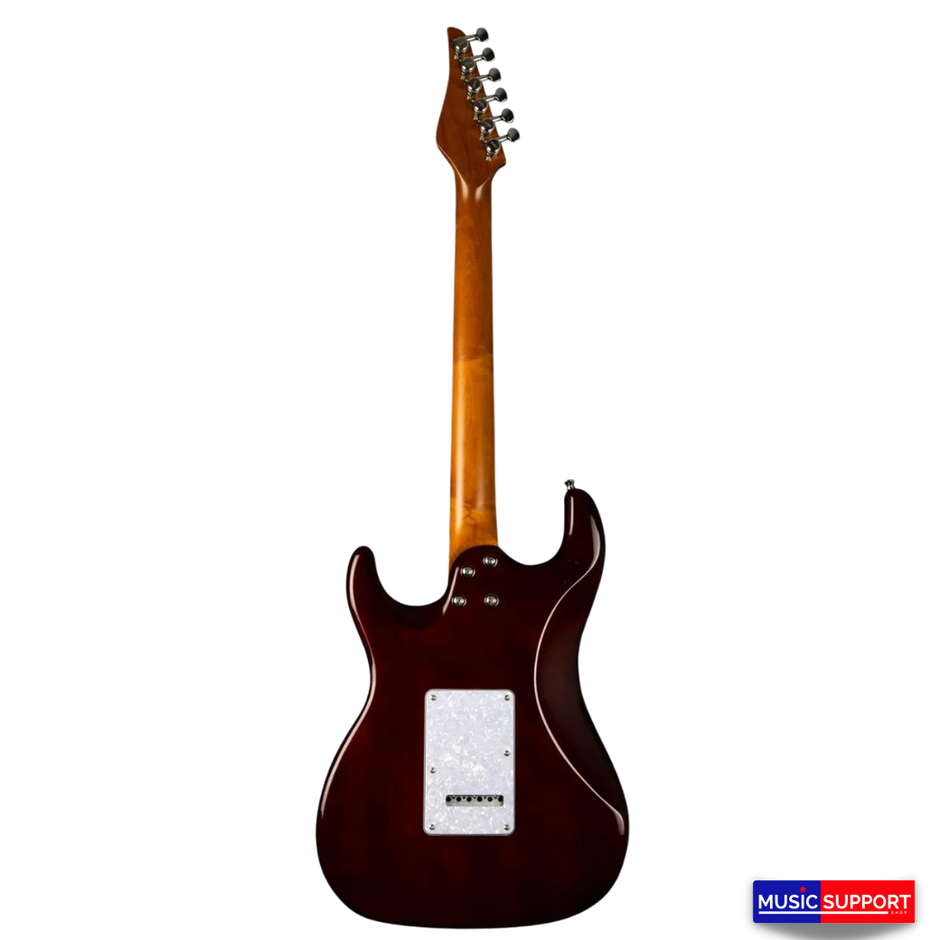 JET JS-450Q HSS TRANSPARENT BROWN กีตาร์ไฟฟ้าทรง Stratocaster