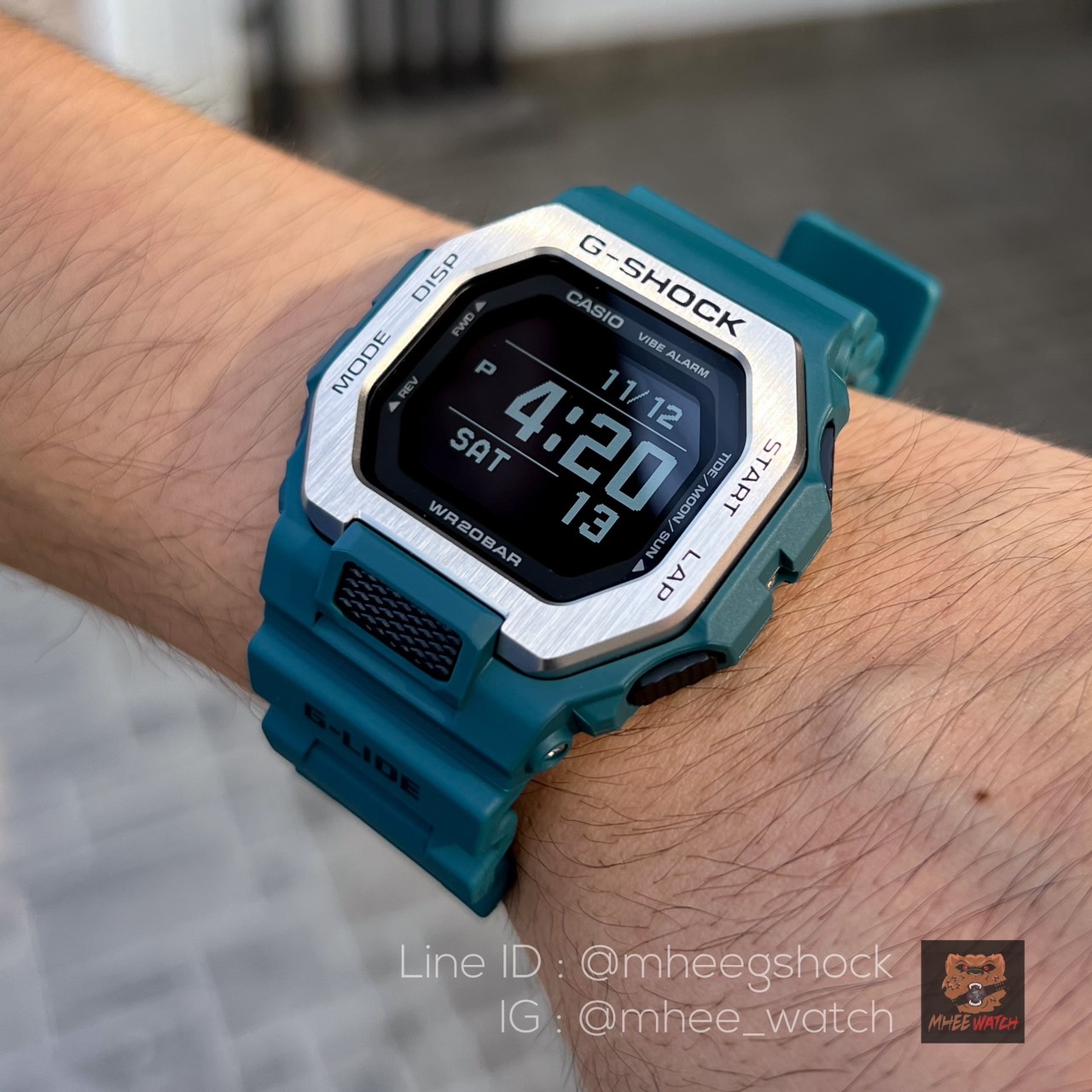 G-Shock Smart Watch ยักษ์เล็ก GBX-100 สีพิเศษ ของแท้100% ประกันศูนย์ CMG 1 ปี