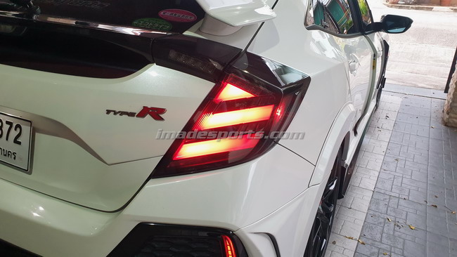 ชุดโคมไฟท้าย Civic FK MUGEN style (Civic Hatchback)