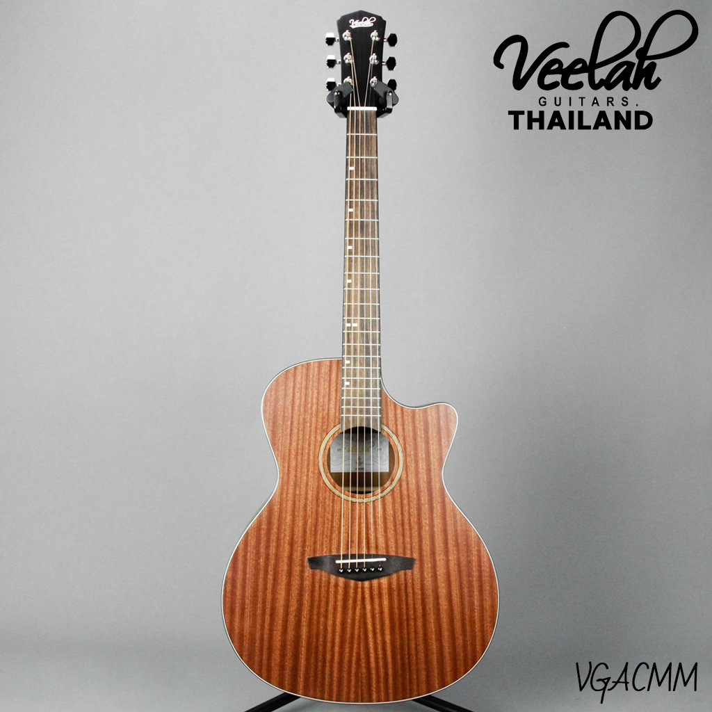 กีตาร์โปร่ง VEELAH VGACMM + Soft bag