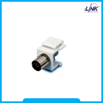 US-2207 : TV Socket RJ45 Insert