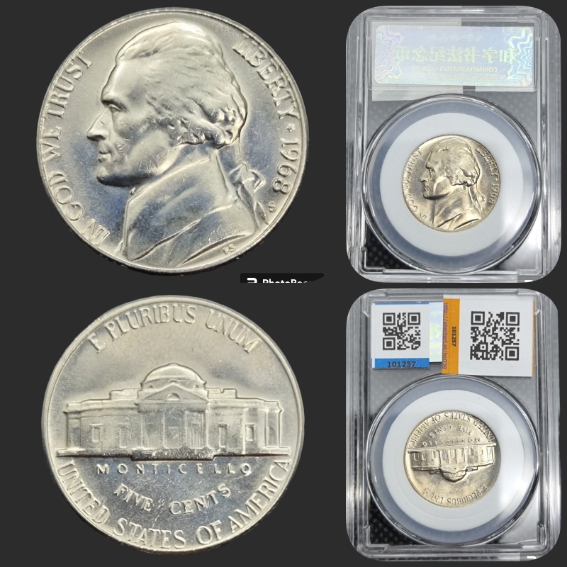 Jefferson Nickel 1968S