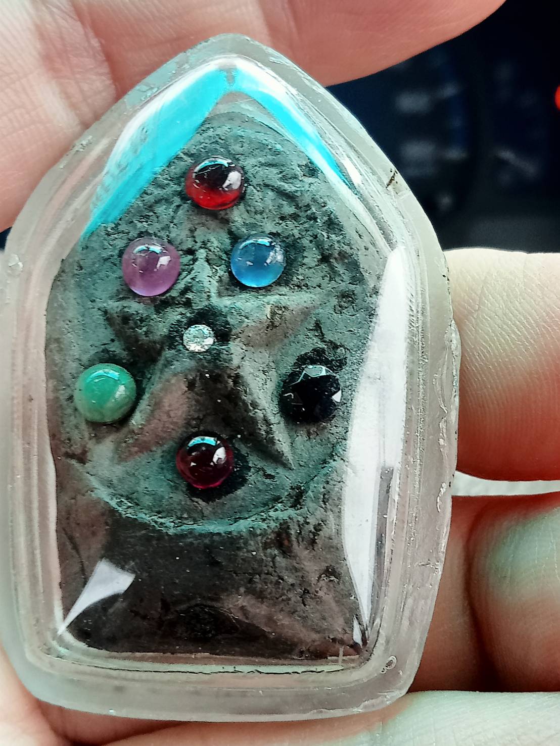 ขุนแผนพิมพ์หลังดาวรุ่นแรกวัดท่าเกย..พระขุนแผน ยุคต้น หลวงพ่อผินะ