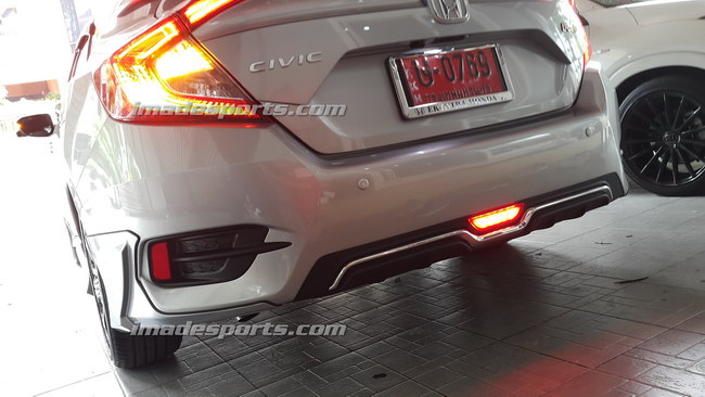 ลิ้นหลัง Diffuser SPORT Civic FC