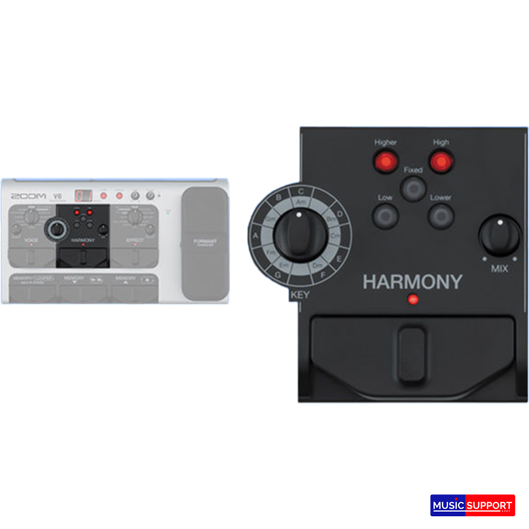 Zoom V6 Vocal Processor เอฟเฟคร้องเพลง