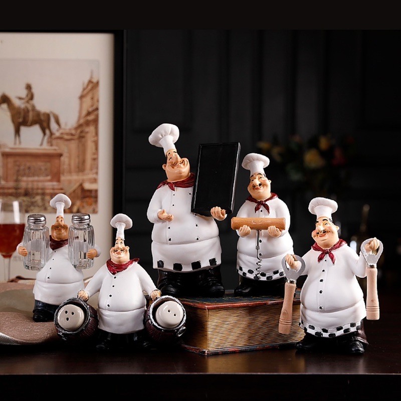 C1013B031 FAMITOSS ของแต่งร้านอาหาร ของแต่งร้านค้า กุ๊ก เชฟ พ่อครัว ของแต่งร้าน ตกแต่งร้านอาหาร restaurant decorate