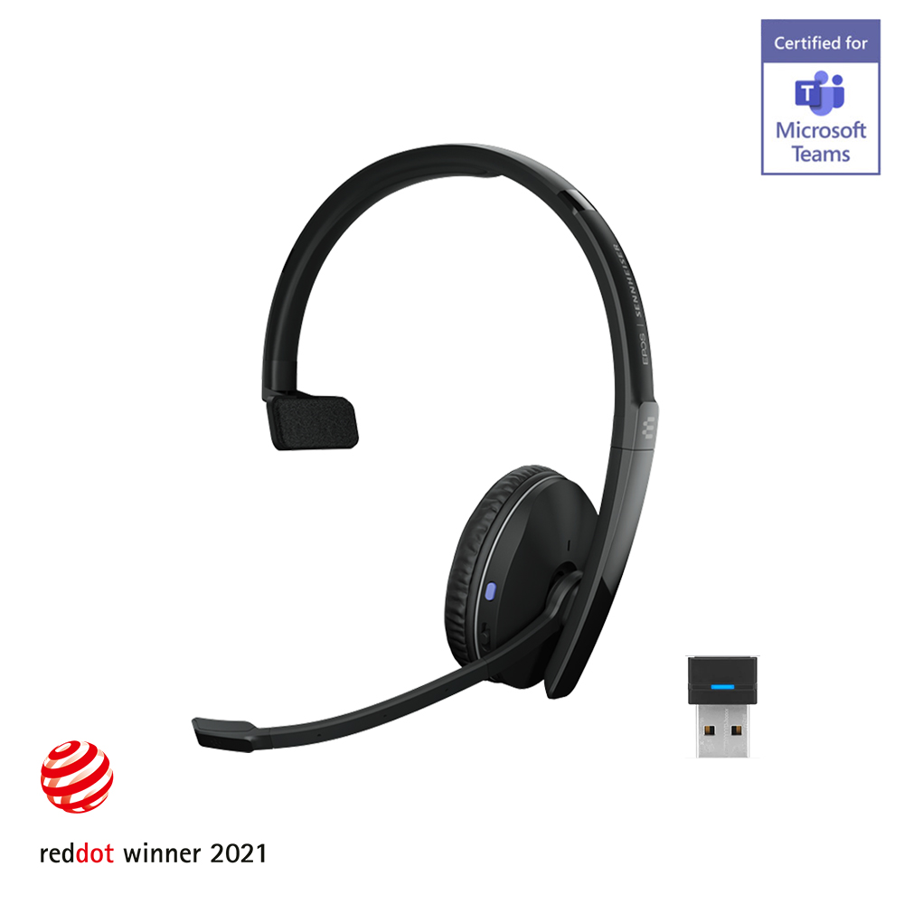 EPOS | SENNHEISER ADAPT 230 MONO BLUETOOTH HEADSET WITH USB-A Dongle