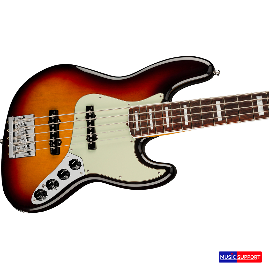 เบสไฟฟ้า Fender American Ultra Jazz Bass® V RW Ultraburst