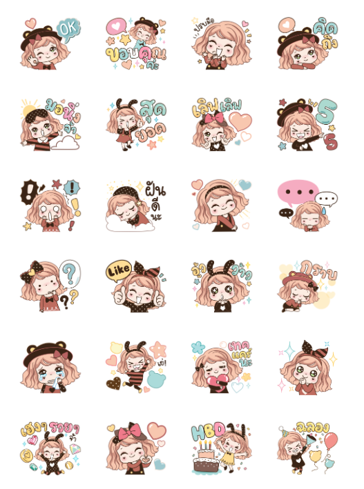 ขายสติกเกอร์ไลน์ วีว่า สติกเกอร์เอฟเฟกต์