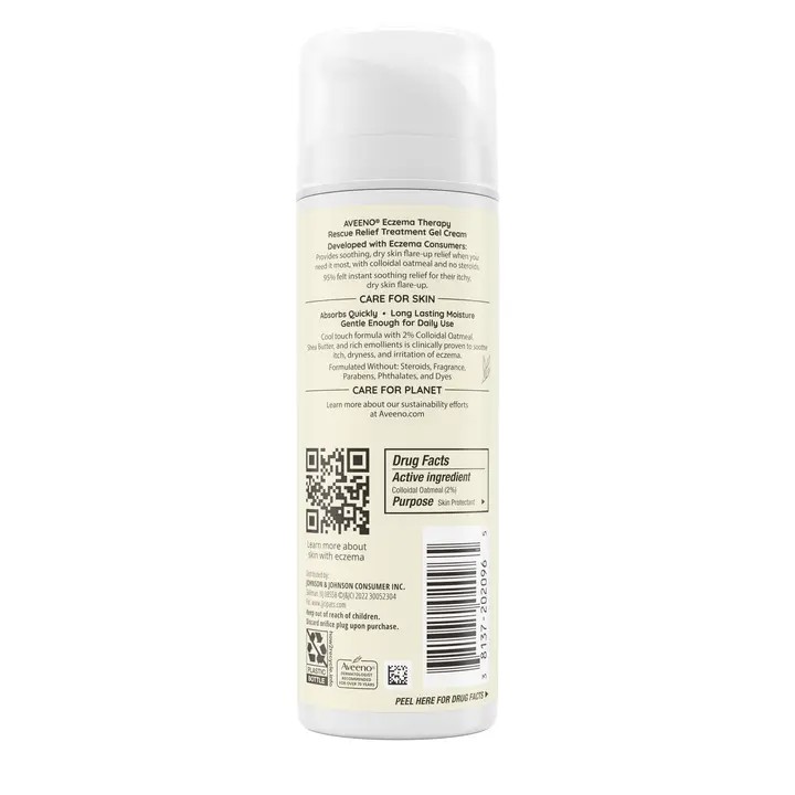 Aveeno Eczema Therapy Rescue Relief Treatment Gel Cream ครีมเจลบรรเทาอาการผิวหนังอักเสบ