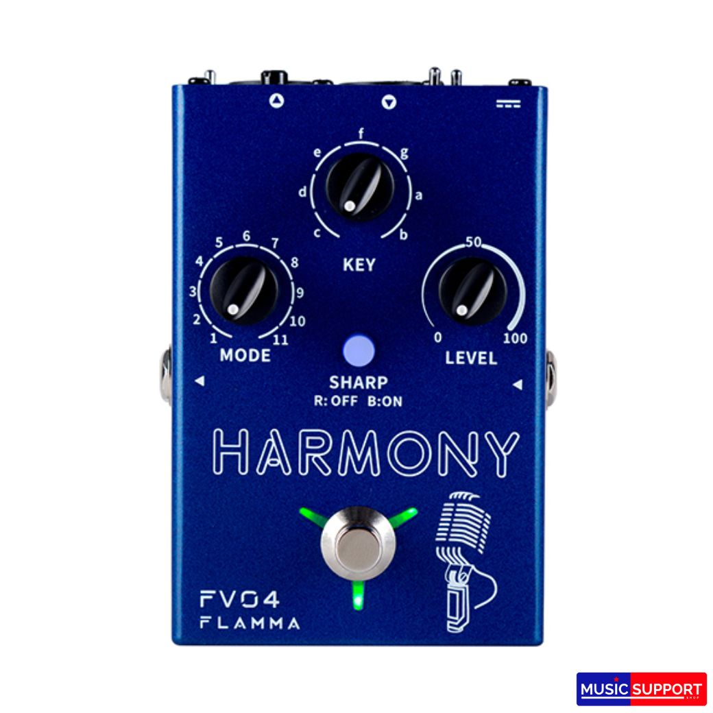 เอฟเฟคร้อง Flamma FV04 Harmony Vocal Effect Pedal