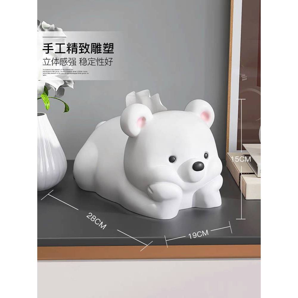 CT197D104 HOMMY กล่องกระดาษทิชชู่ ที่ใส่ทิชชู่ ของแต่งบ้าน ของแต่งห้องรับแขก