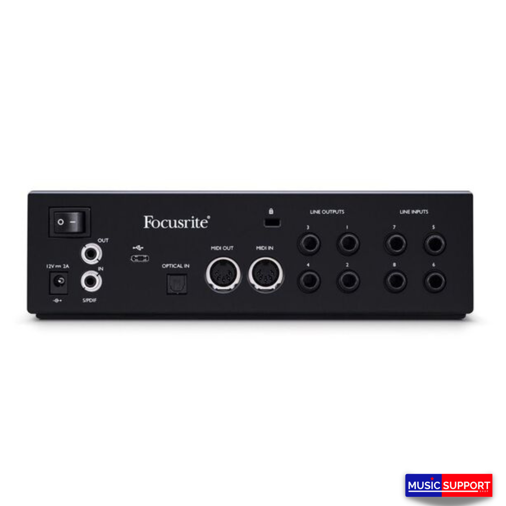 Focusrite Clarett+ 4Pre USB Type-C Audio/MIDI Interface