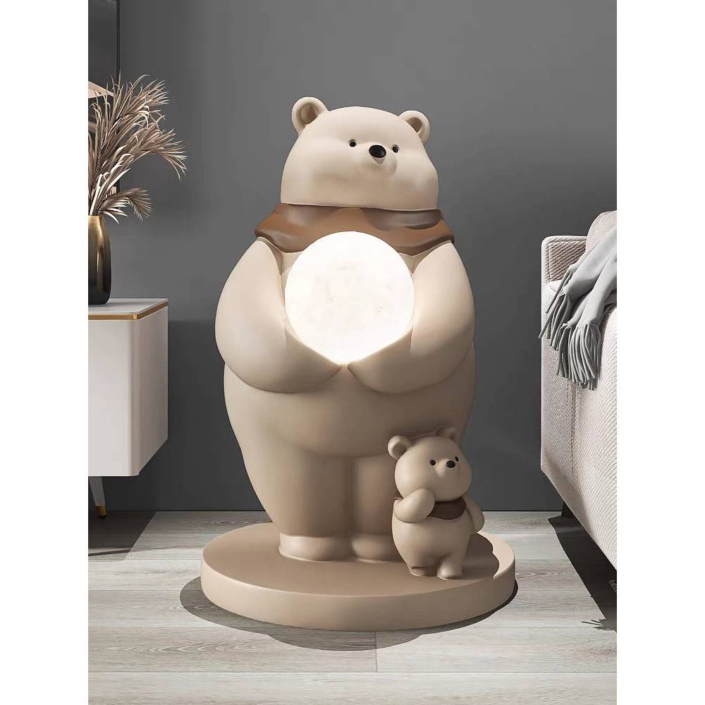 CT197A179 SOTMIA Bear Lamp โคมไฟตั้งพื้น โคมไฟตั้งโต๊ะ โมเดลหมี