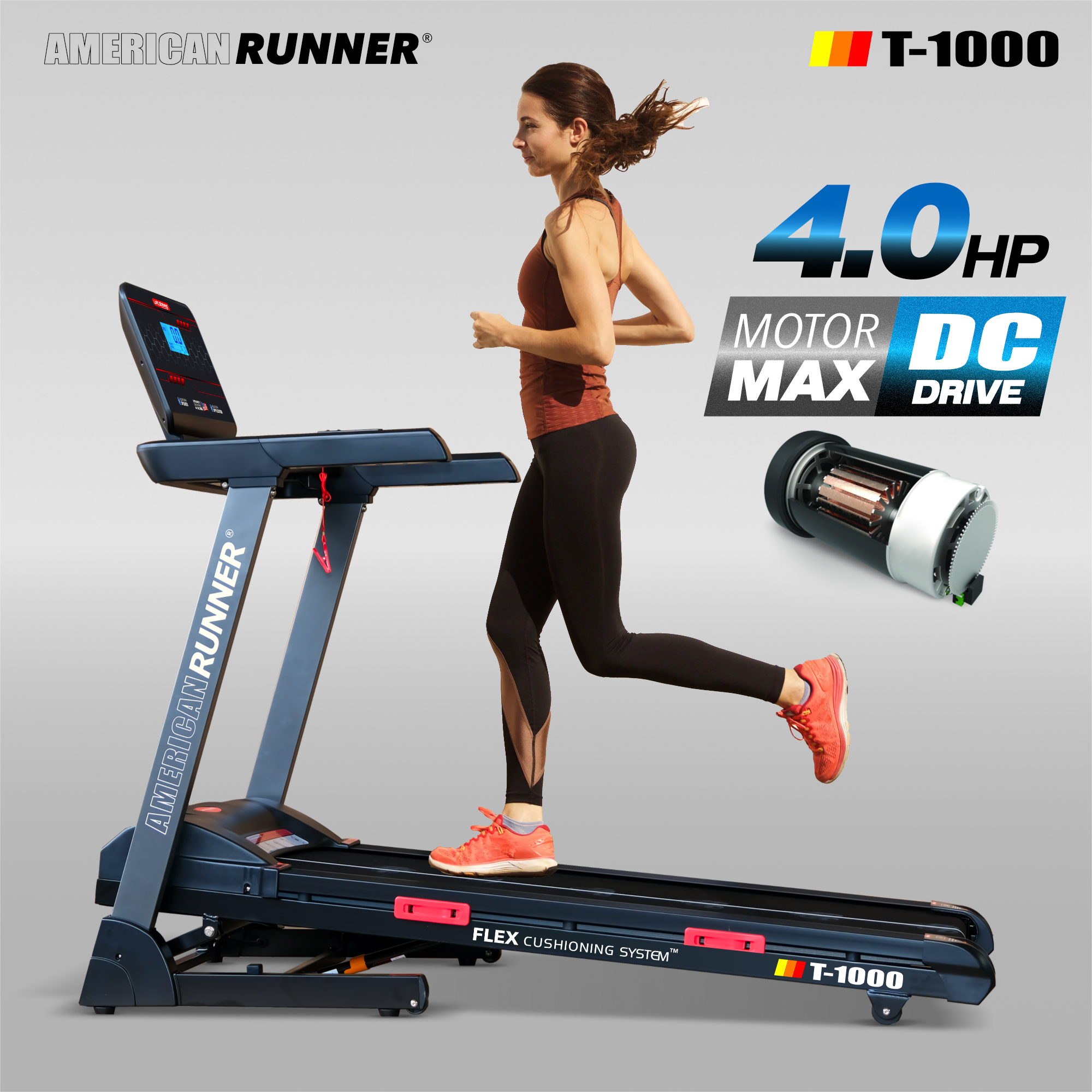 ลู่วิ่งไฟฟ้า LIFE STRONG รุ่น T1000