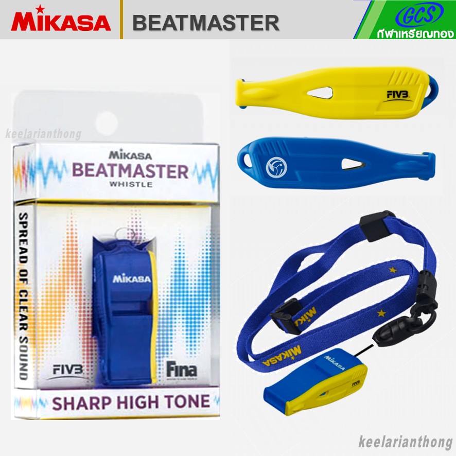 MIKASA BEATMASTER นกหวีดผู้ตัดสินวอลเลย์บอล