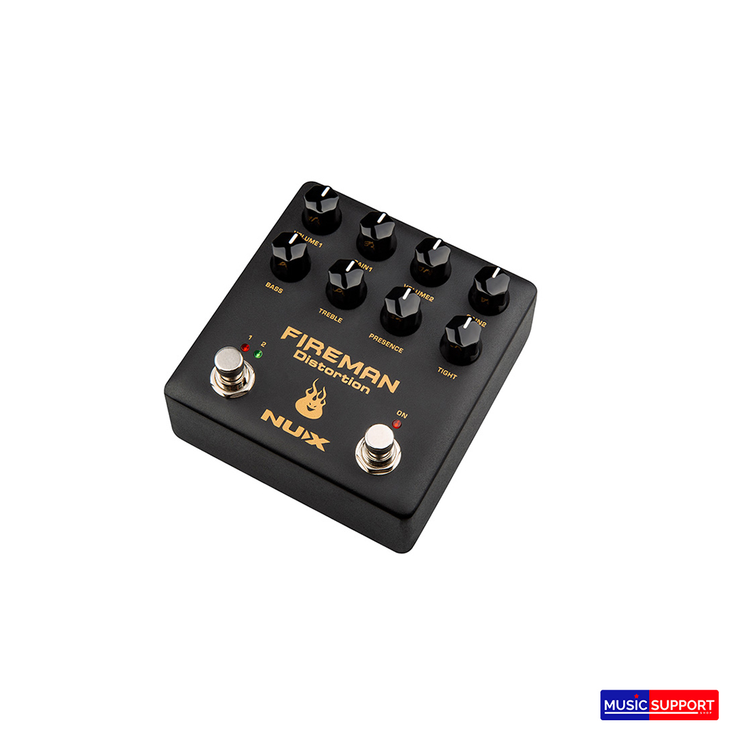 NUX Verdugo Series Stompboxes เอฟเฟ็คก้อน NDS-5 Fireman Distortion
