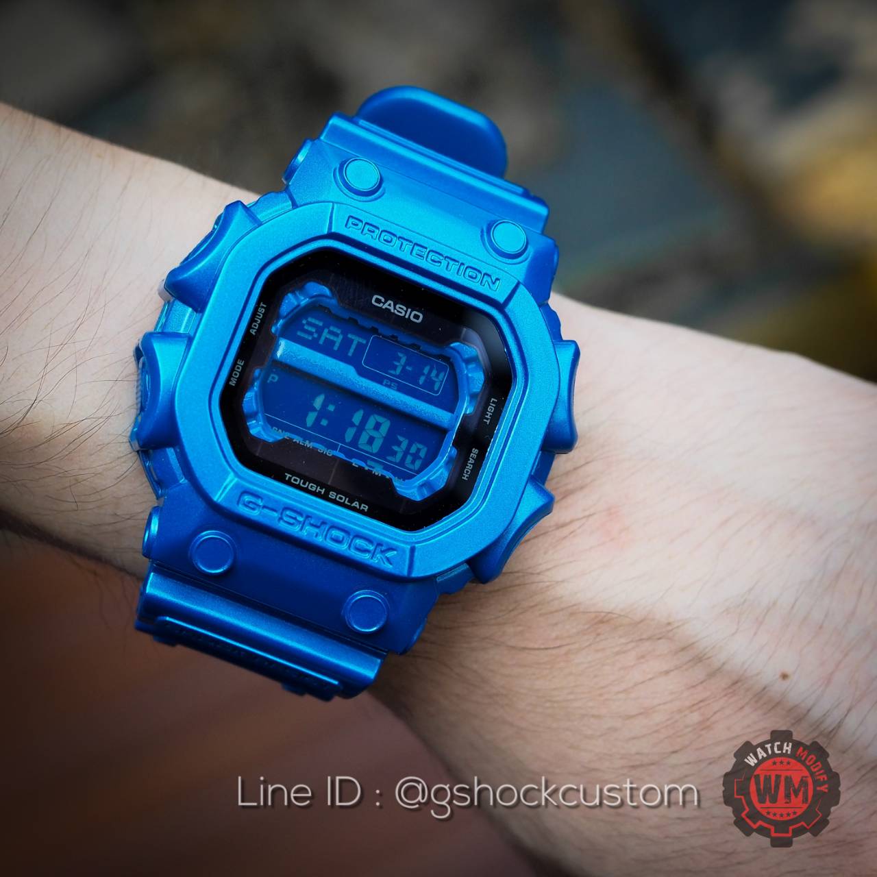 GX-56 ยักษ์ Blue Metallic