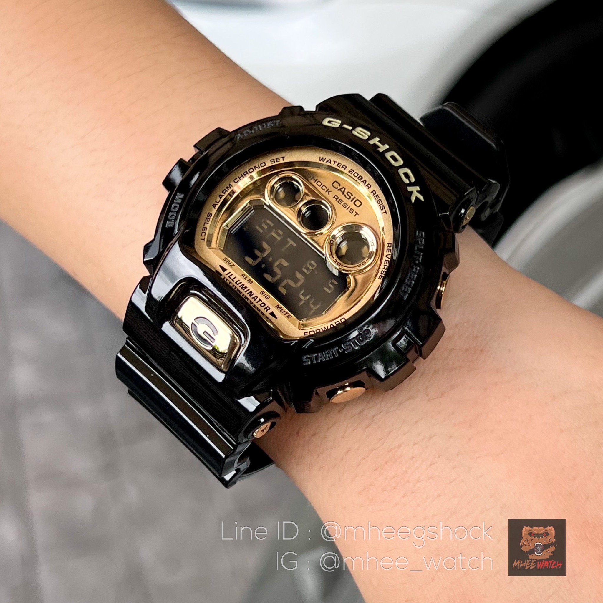 G-Shock GD-X6900 ดำทอง ของแท้ Rare Item