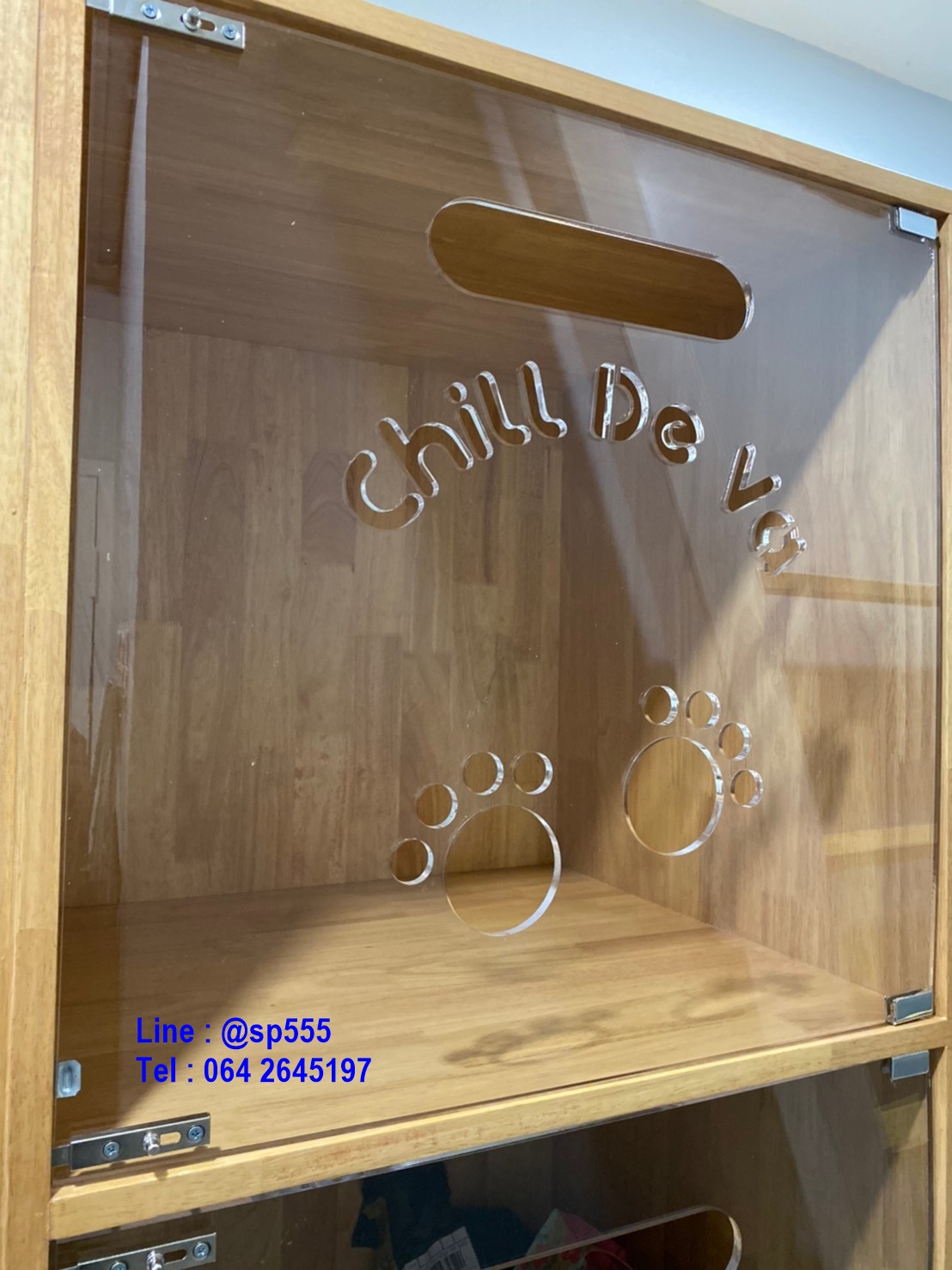 บิ้วท์อินคาเฟ่น้องหมาน้องแมว ที่พักสุนัข (ชิลล์ดีว่าคาเฟ่ Chill De Va Cafe)